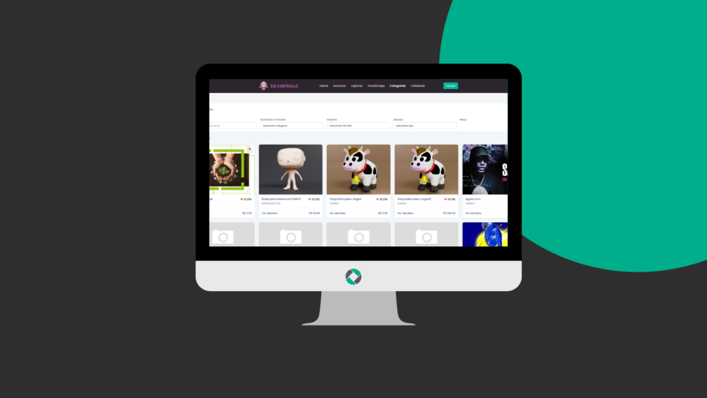 Marketplace 3D Capsule — imagem 2